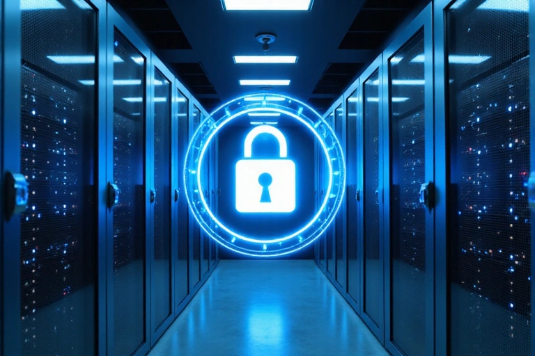 Image of a secure data server